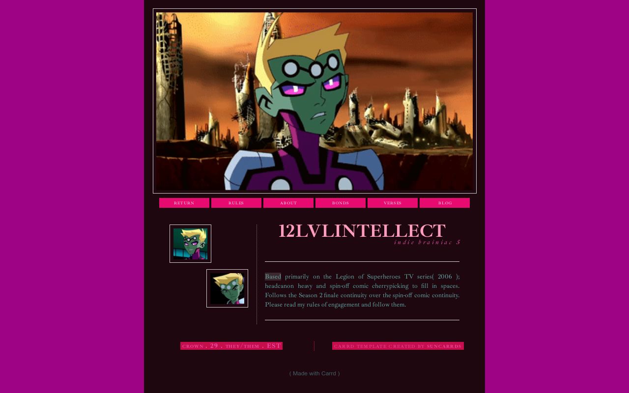 Intelect Card 12lvlintellect